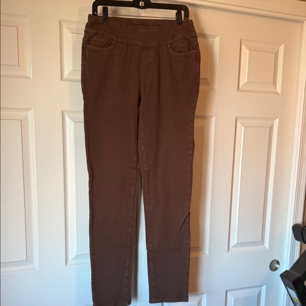 Coldwater Creek Chocolate Straight Leg Jeans